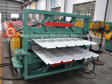 Roof Panel Double Layer Roll Forming Machine Color Plate Galvanized