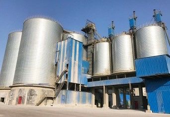 Turkish Spiral Steel Silos Turkey Grain Storage Lipp Ve 1000 Ton - 7000 Ton
