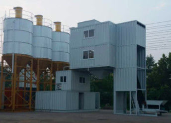 Hopper Bottom Metal Grain Bin / Cement Storage Silo Structure Customized