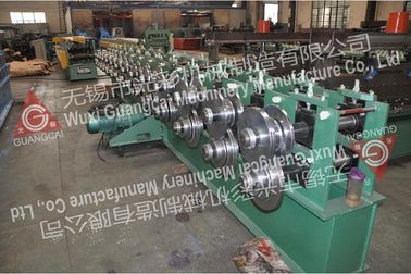 Metal Steel Silo Roll Forming Machine / Silo Tapered Roofing Sheet Making Machine